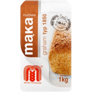 Młyny Stoisław Mąka pszenna typ 1850 graham 1kg